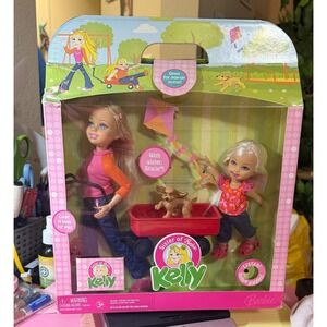 Mattel Barbie Lil' Sisters Kelly & Stacie Playground Sisters (NWT)